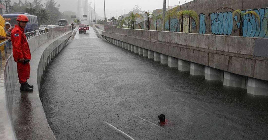 Río de Janeiro, en estado de crisis por las lluvias