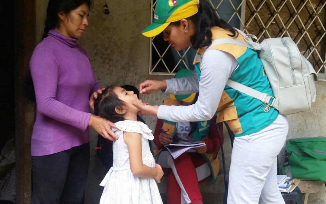 Avanza campaña contra Sarampión, Difteria y Poliomielitis en los cantones Chinchipe y Palanda