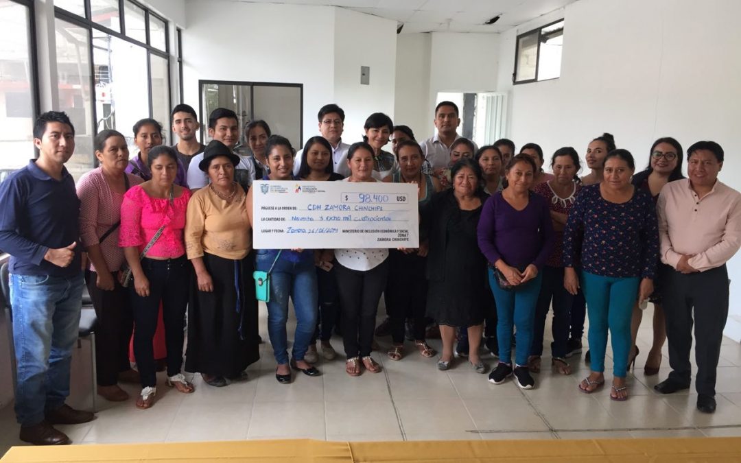 MIES entrega 82 nuevos Créditos de Desarrollo Humano para emprendimientos en Zamora Chinchipe
