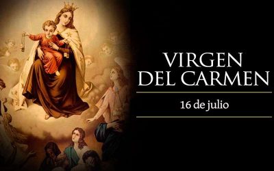 Hoy es fiesta de la Virgen del Carmen, la más bella flor del jardín de Dios