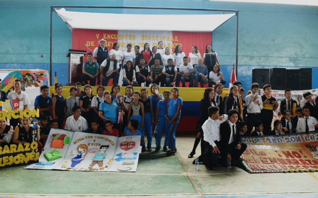 En la provincia de San Ignacio- Perú, se realizó el V Encuentro binacional de prevención del embarazo en adolescentes