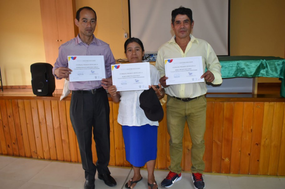 Parteros ancestrales de Palanda recibieron certificación