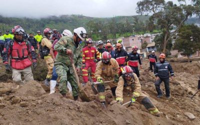 Deslave en Alausí: aumenta a 65 el número de fallecidos